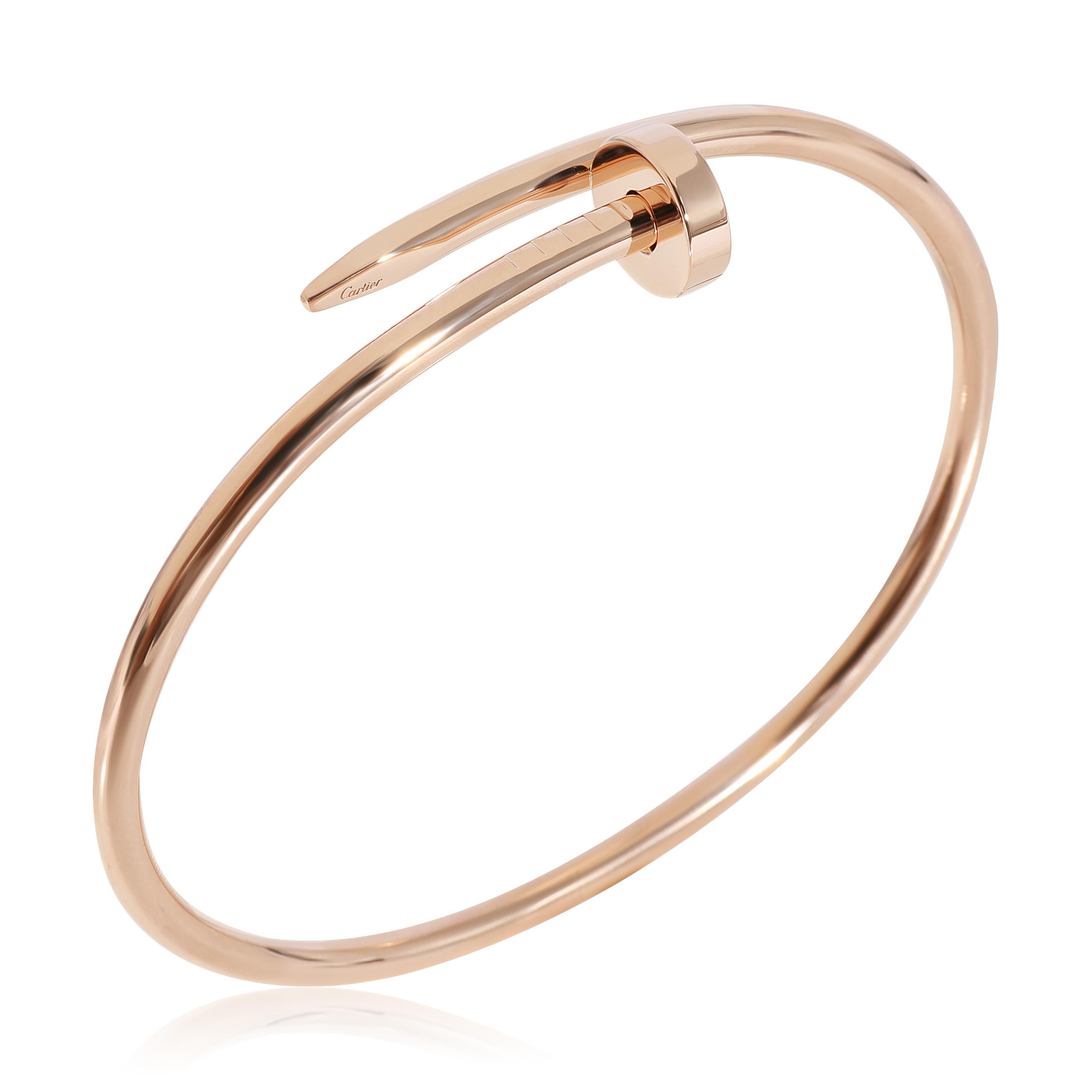 Cartier Juste Un Clou Bracelet in 18k Rose Gold

PRIMARY DETAILS
SKU: 124483
Listing Title: Cartier Juste Un Clou Bracelet in 18k Rose Gold
Condition Description: Retails for 7500 USD. In excellent condition and recently polished. 20 inches in