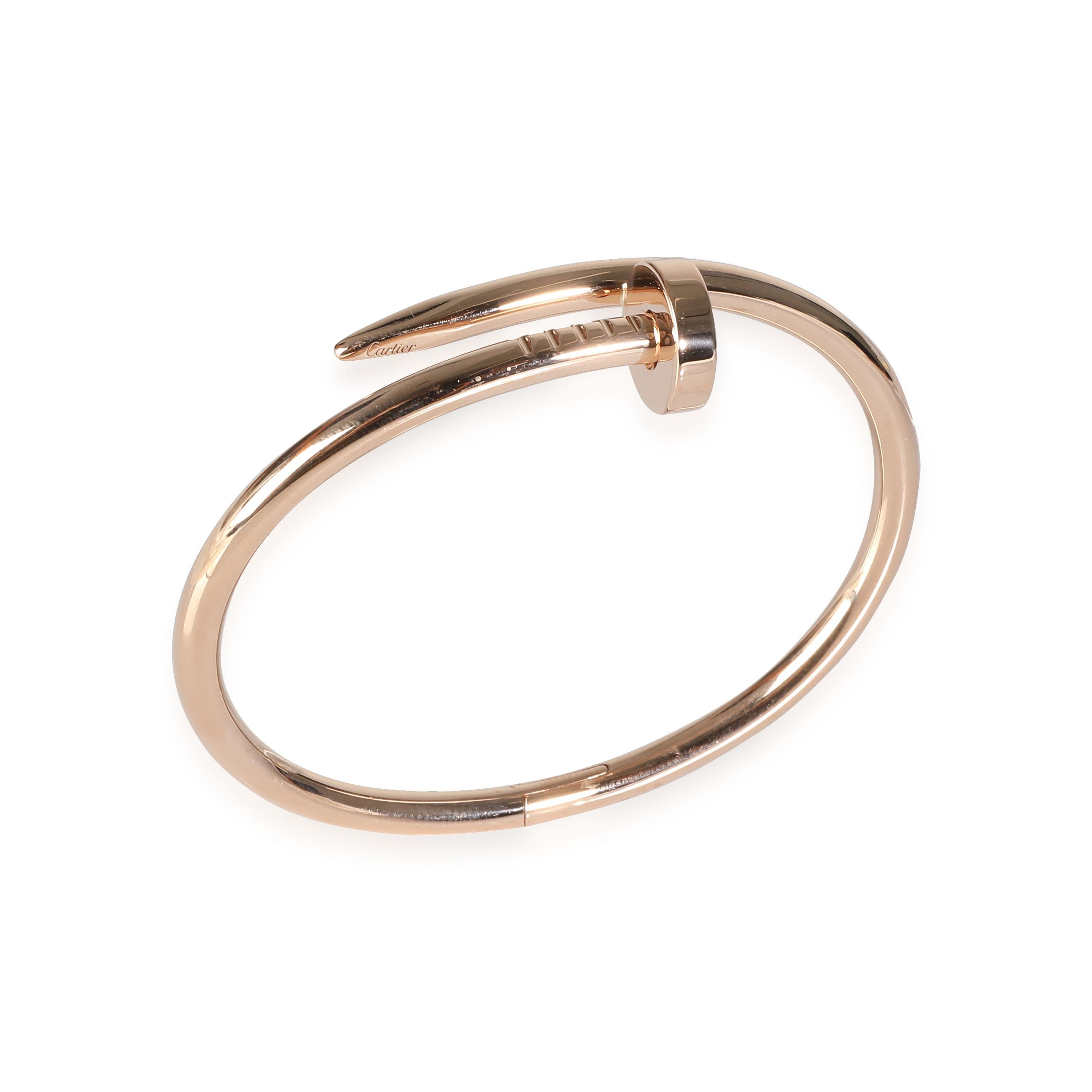 Cartier Juste Un Clou-Armband (Roségold) im Zustand „Hervorragend“ in New York, NY
