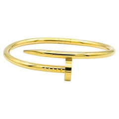 Cartier Juste Un Clou Bracelet Size 15 Classic 18k Yellow Gold