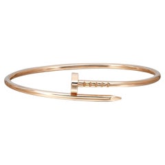 Cartier Bracelet Juste Un Clou en or rose 18 carats, petit modèle, taille 16