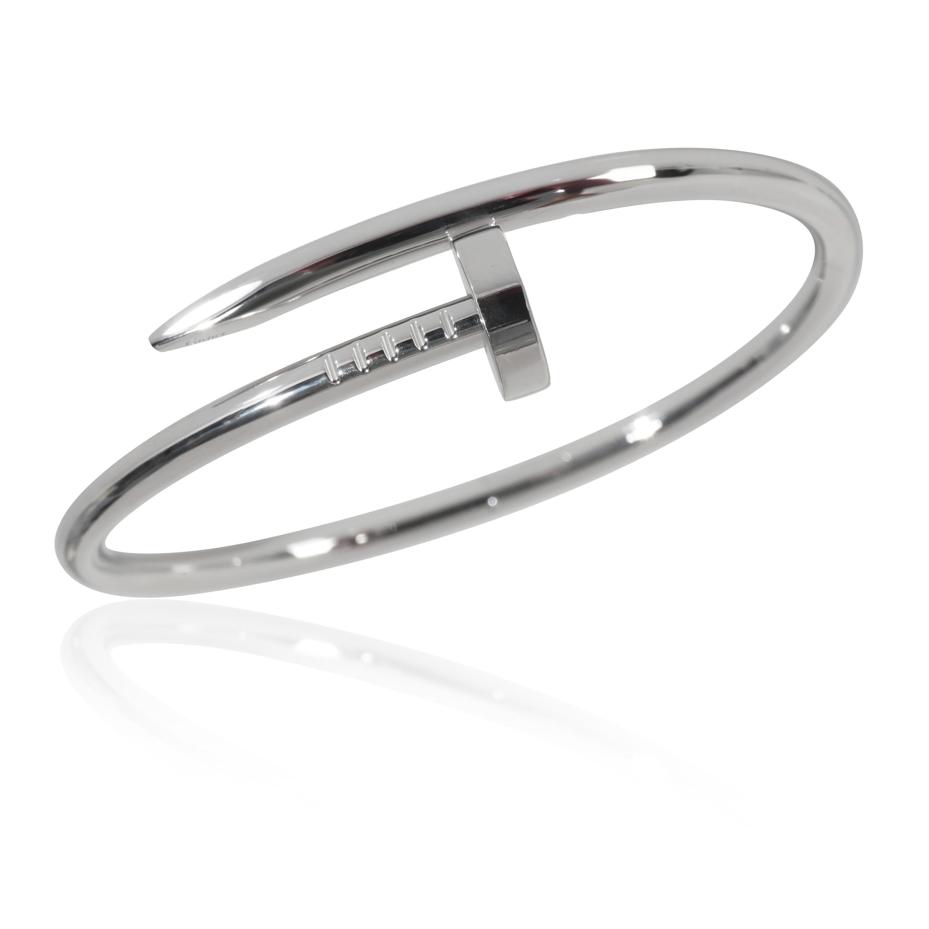Bracelet Juste Un Clou de Cartier (or blanc) Pour femmes en vente
