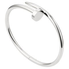 Cartier Juste Un Clou Armband aus Weißgold Größe 18