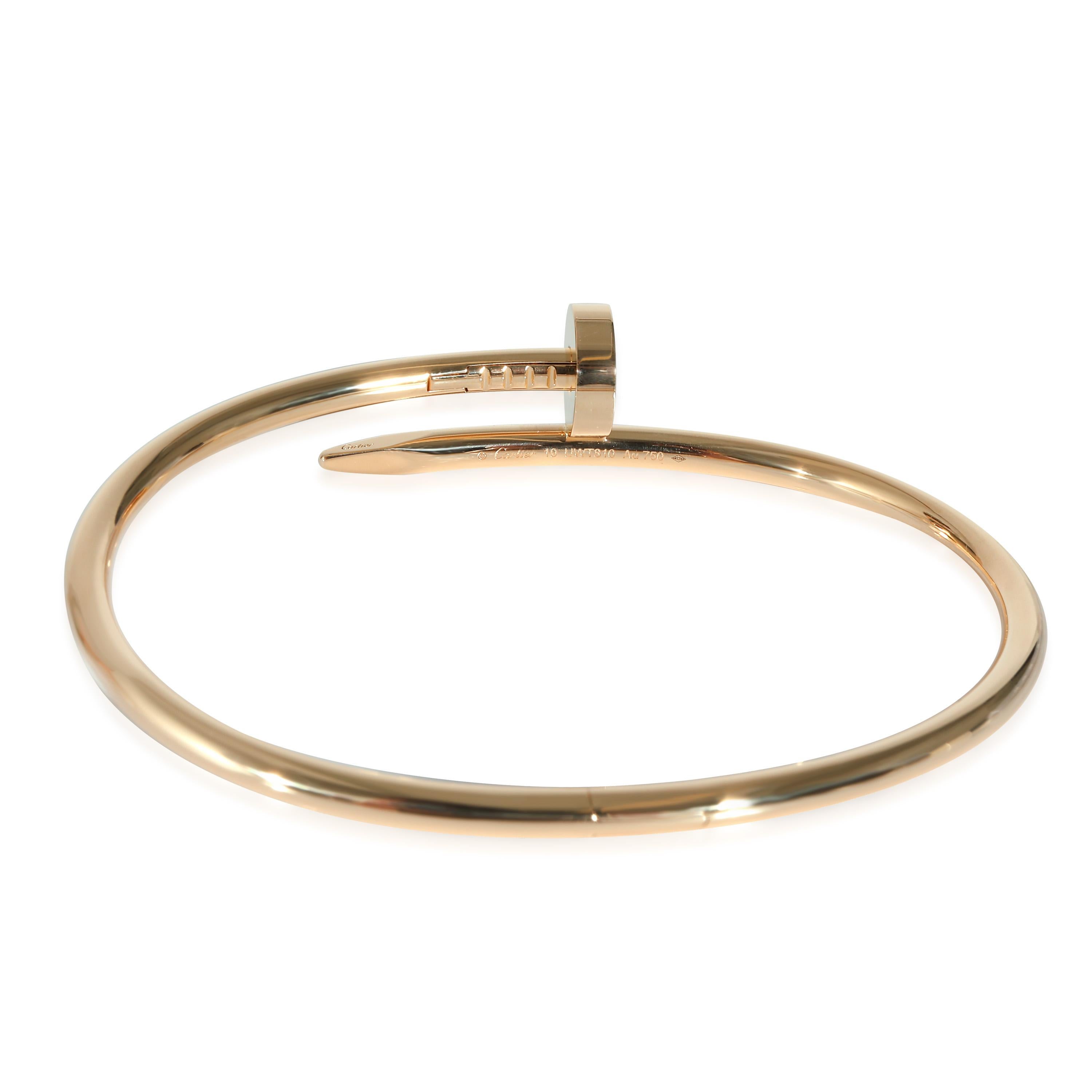 Cartier Juste Un Clou Bracelet (Yellow Gold)

PRIMARY DETAILS
SKU: 136250
Listing Title: Cartier Juste Un Clou Bracelet (Yellow Gold)
Condition Description: Translating to 'just a nail', the Juste Un Clou collection from Cartier is one of the