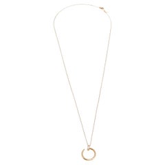 Cartier Juste un Clou Diamond 18K Rose Gold Pendant Necklace