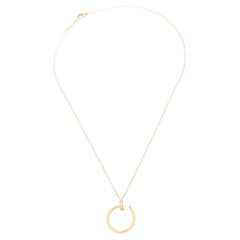 Cartier Juste un Clou Diamond 18K Yellow Gold Pendant Necklace