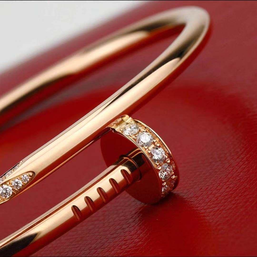 Cartier Juste Un Clou Diamond Bracelet Rose Gold 1