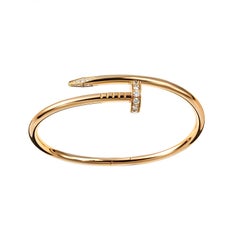 Cartier Juste un Clou Diamond Bracelet Rose Gold