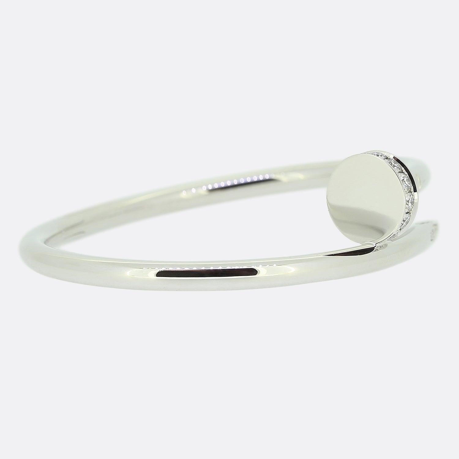 Cartier Juste un Clou Diamantarmband Größe 15 (Brillantschliff)