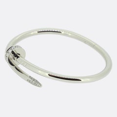 Cartier Juste un Clou Diamond Bracelet Size 16