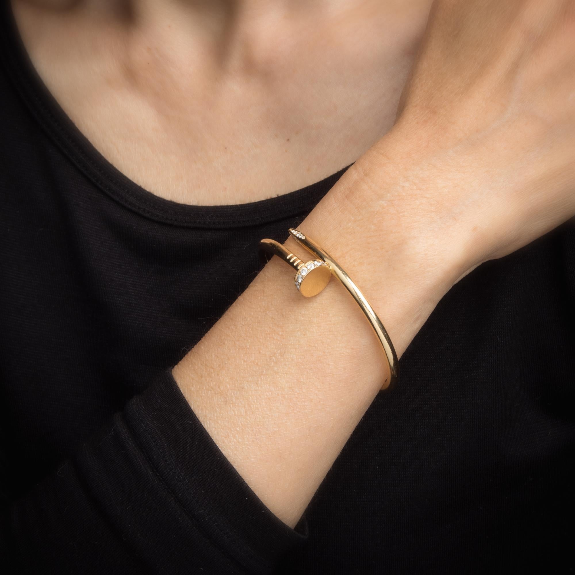 cartier bracelet nail