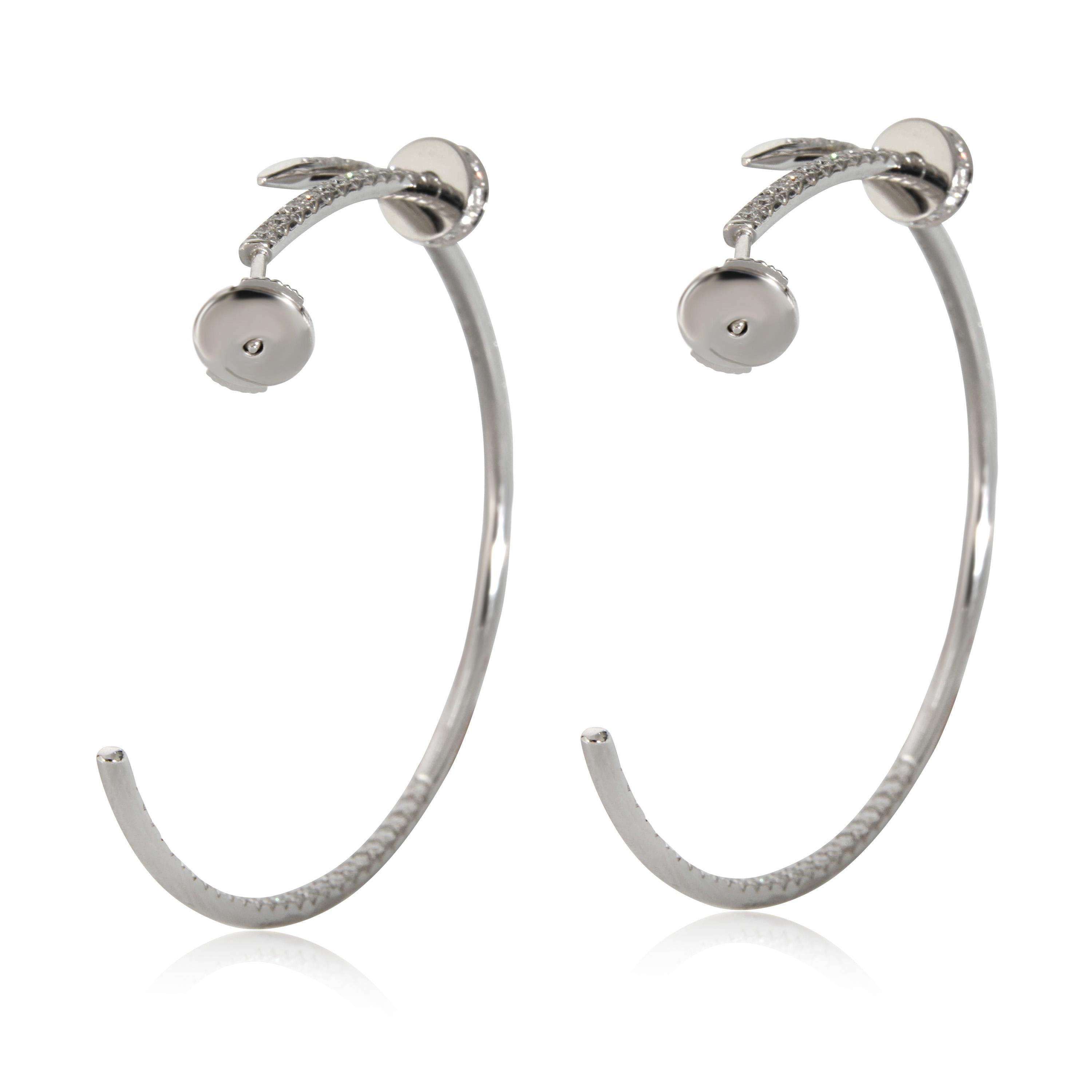 Cartier Juste Un Clou Diamond Hoop Earring in 18K White Gold 1.26 CTW

PRIMARY DETAILS
SKU: 131692
Listing Title: Cartier Juste Un Clou Diamond Hoop Earring in 18K White Gold 1.26 CTW
Condition Description: Translating to 'just a nail', the Juste Un