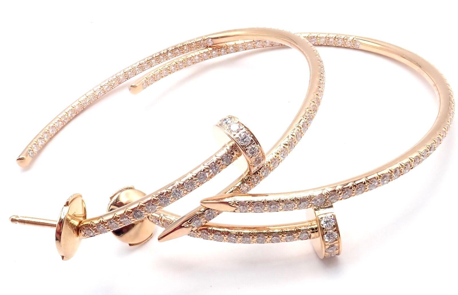 cartier clash hoop earrings