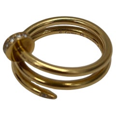 Cartier Juste un Clou Diamond Ring 50