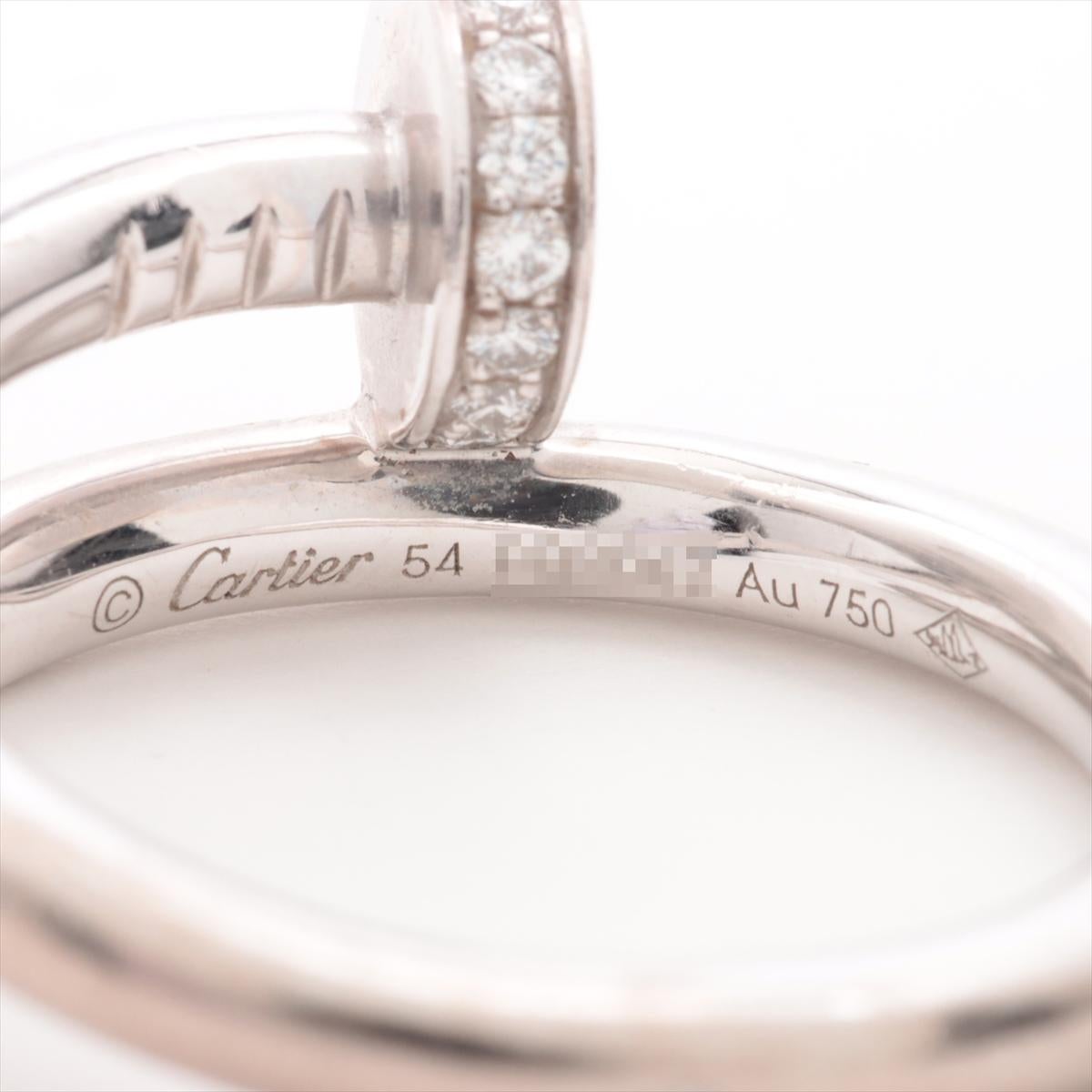 Cartier Juste un Clou Diamond Ring In Good Condition In Oyster Bay, NY