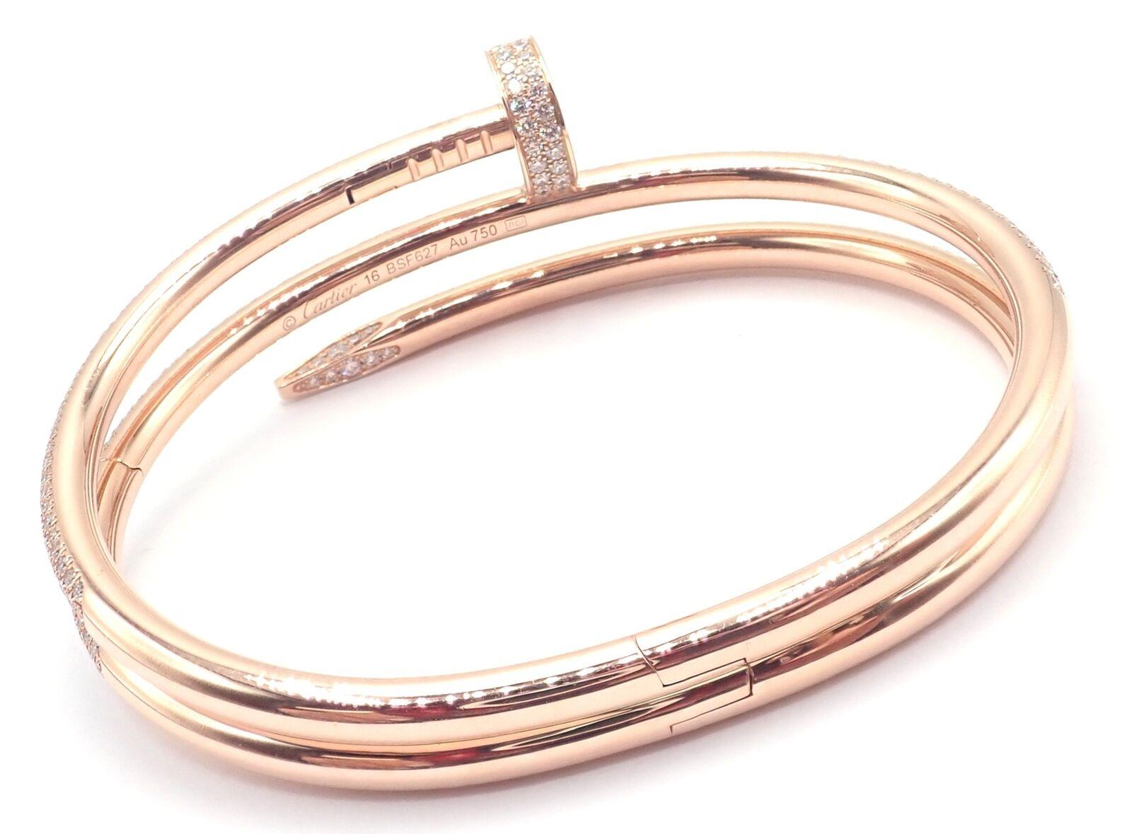 bracciale cartier chiodo con diamanti