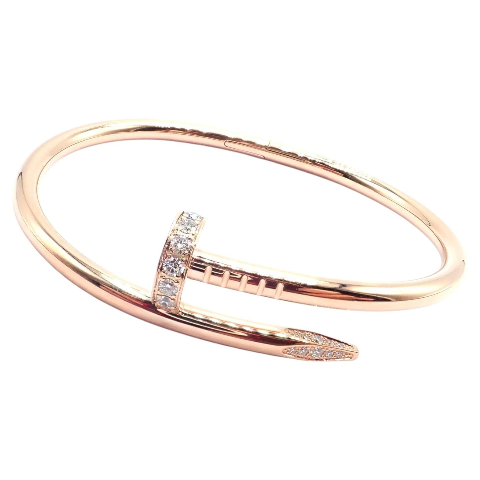 What is the Cartier nail bracelet called?