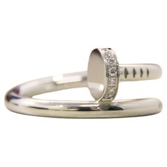 Cartier Juste Un Clou Anello in oro bianco misura 55 B4092755
