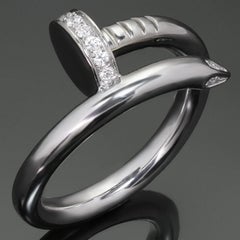 CARTIER Juste un Clou Diamond White Gold Ring