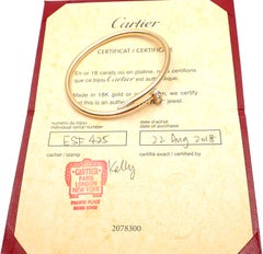 Cartier Juste un Clou Diamond Yellow Gold Nail Bangle Bracelet