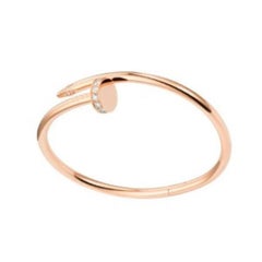 Cartier Juste Un Clou Bracelet en or rose 18 carats et diamants