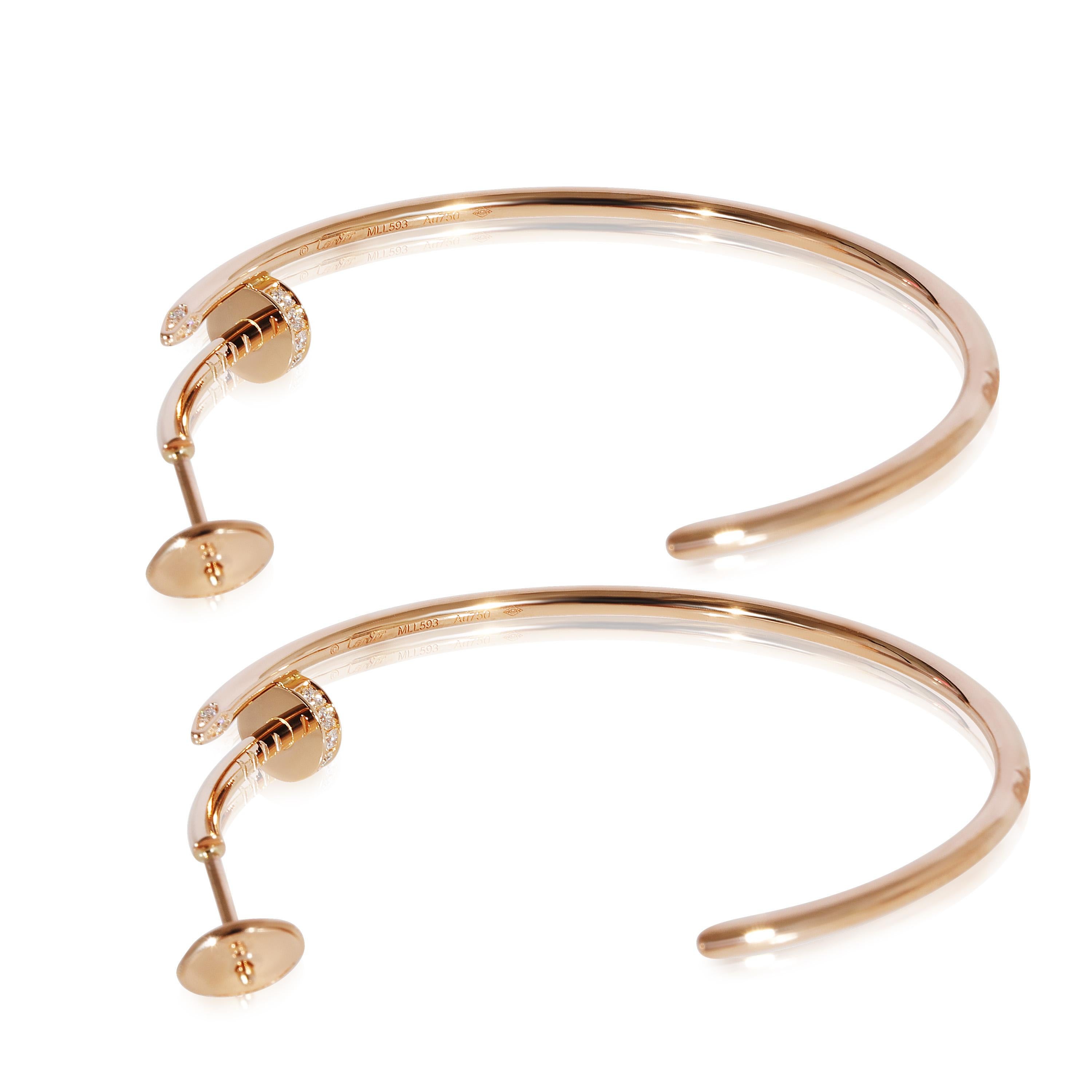 Cartier Juste un Clou Earrings in 18k Rose Gold 0.17 CTW

PRIMARY DETAILS
SKU: 125026
Listing Title: Cartier Juste un Clou Earrings in 18k Rose Gold 0.17 CTW
Condition Description: Retails for 7700 USD. In excellent condition and recently polished. 