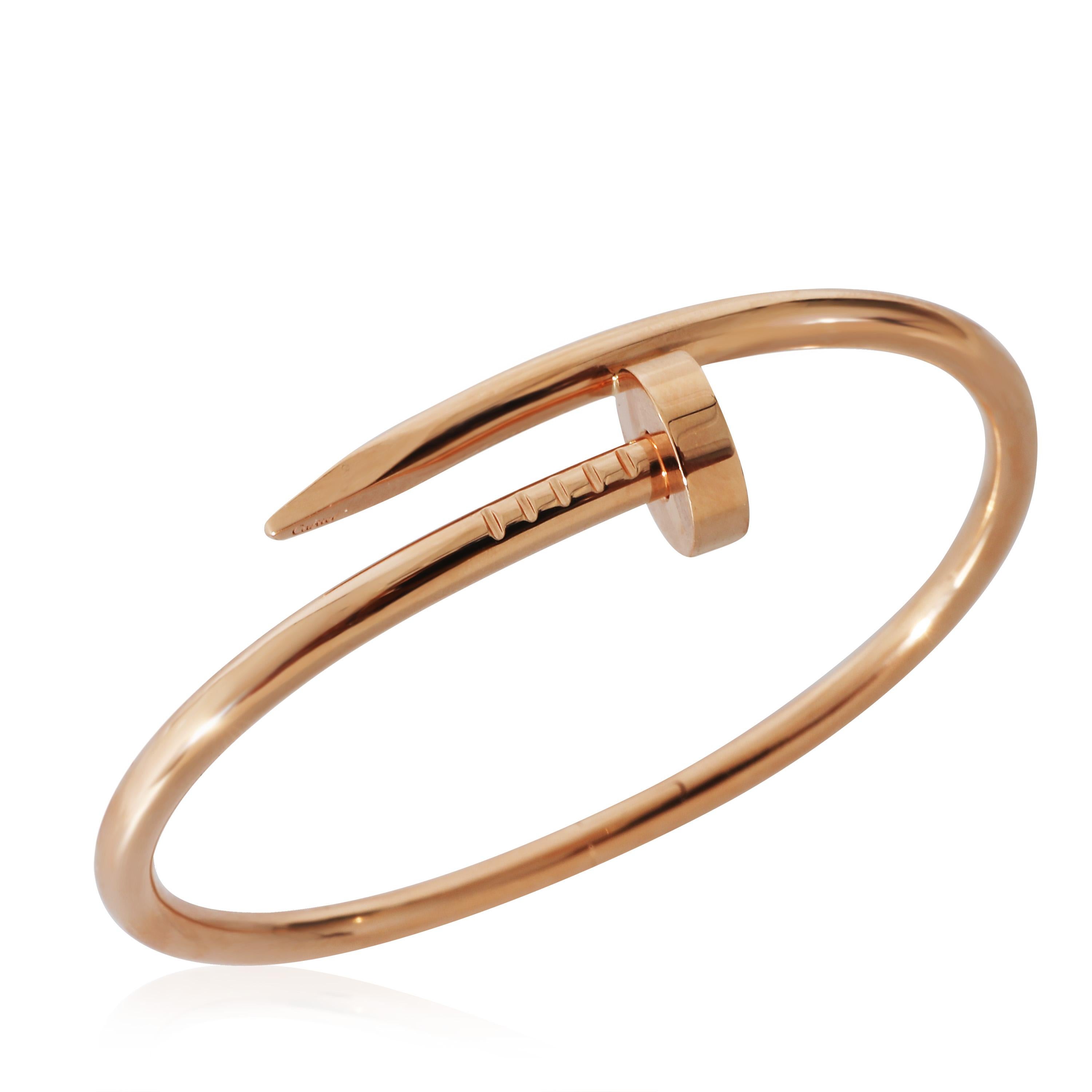 Cartier Juste Un Clou  in 18k Rose Gold In Excellent Condition For Sale In New York, NY
