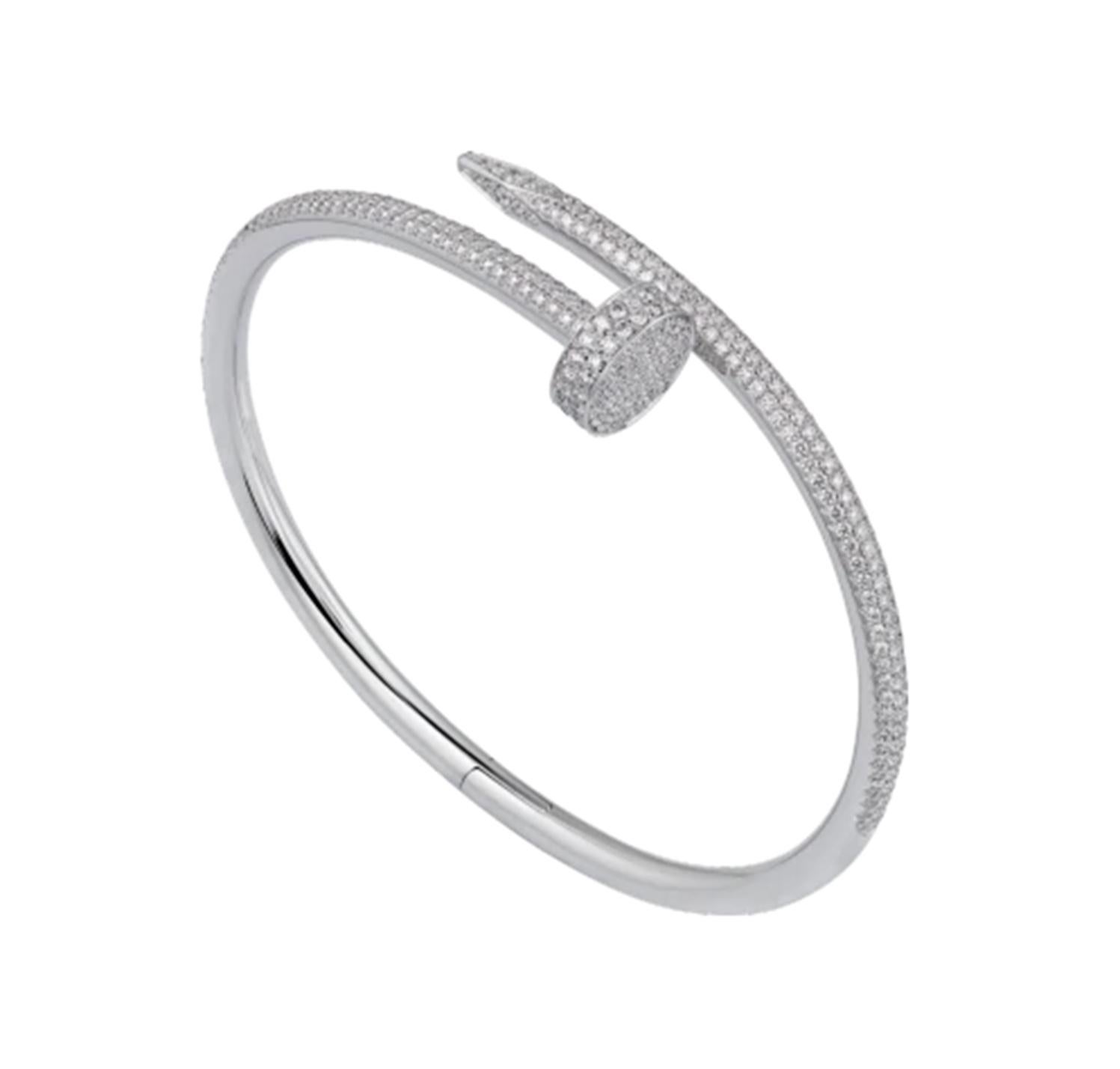 juste un clou bracelet diamond