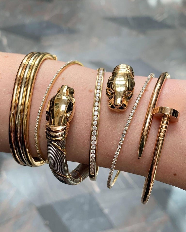 Cartier Juste Un Clou Bracelet Stack Cartier Juste Un Clou Nail