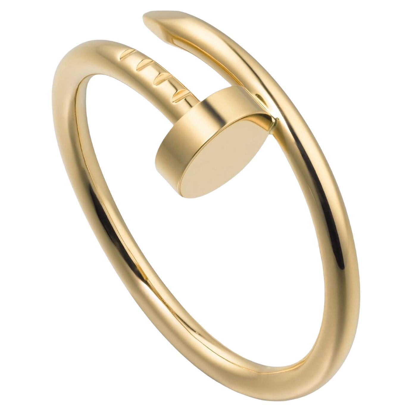 Cartier Juste Un Clou Bague Petit Modèle Taille 50 Or Jaune