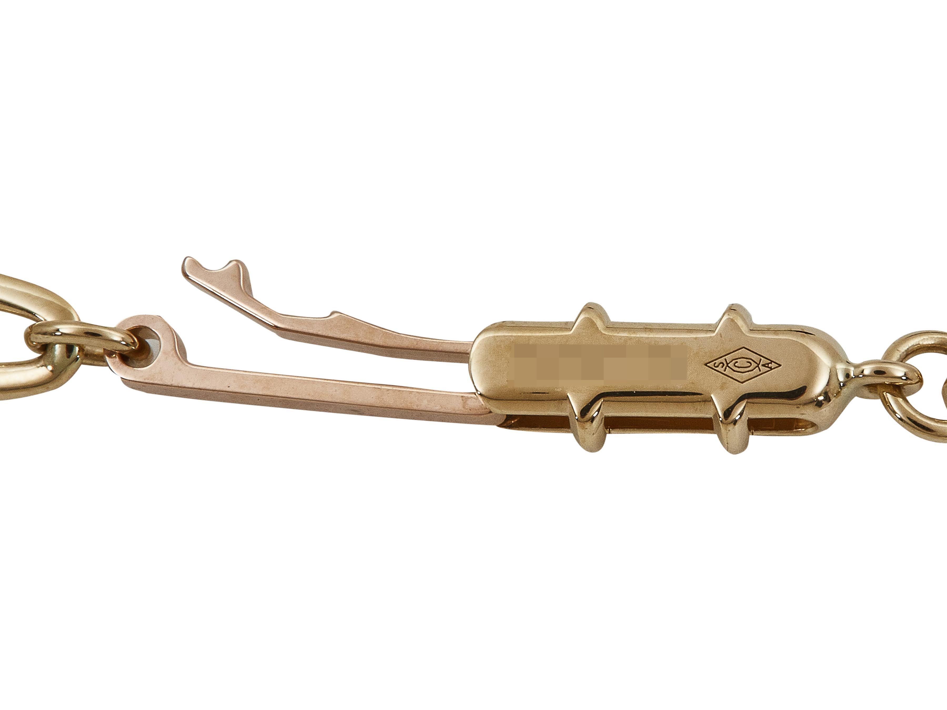 Collier Cartier Juste un Clou Or Jaune 18K Diamants Excellent état - En vente à New York, NY