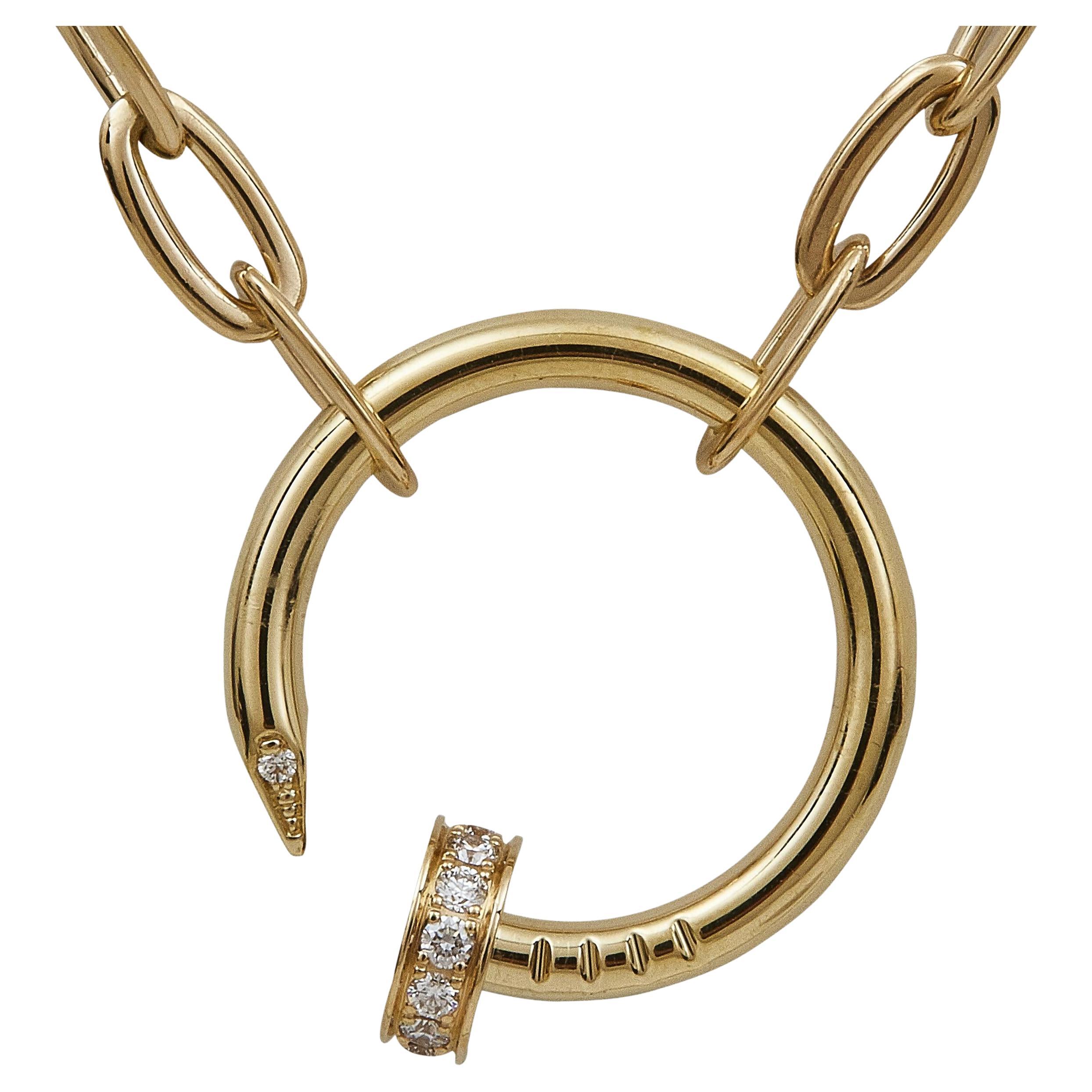 Cartier Juste un Clou Collana in oro giallo 18 carati con diamanti