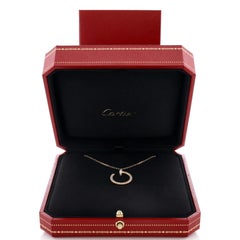 Cartier, collier pendentif Juste un Clou en or jaune 18 carats et diamants
