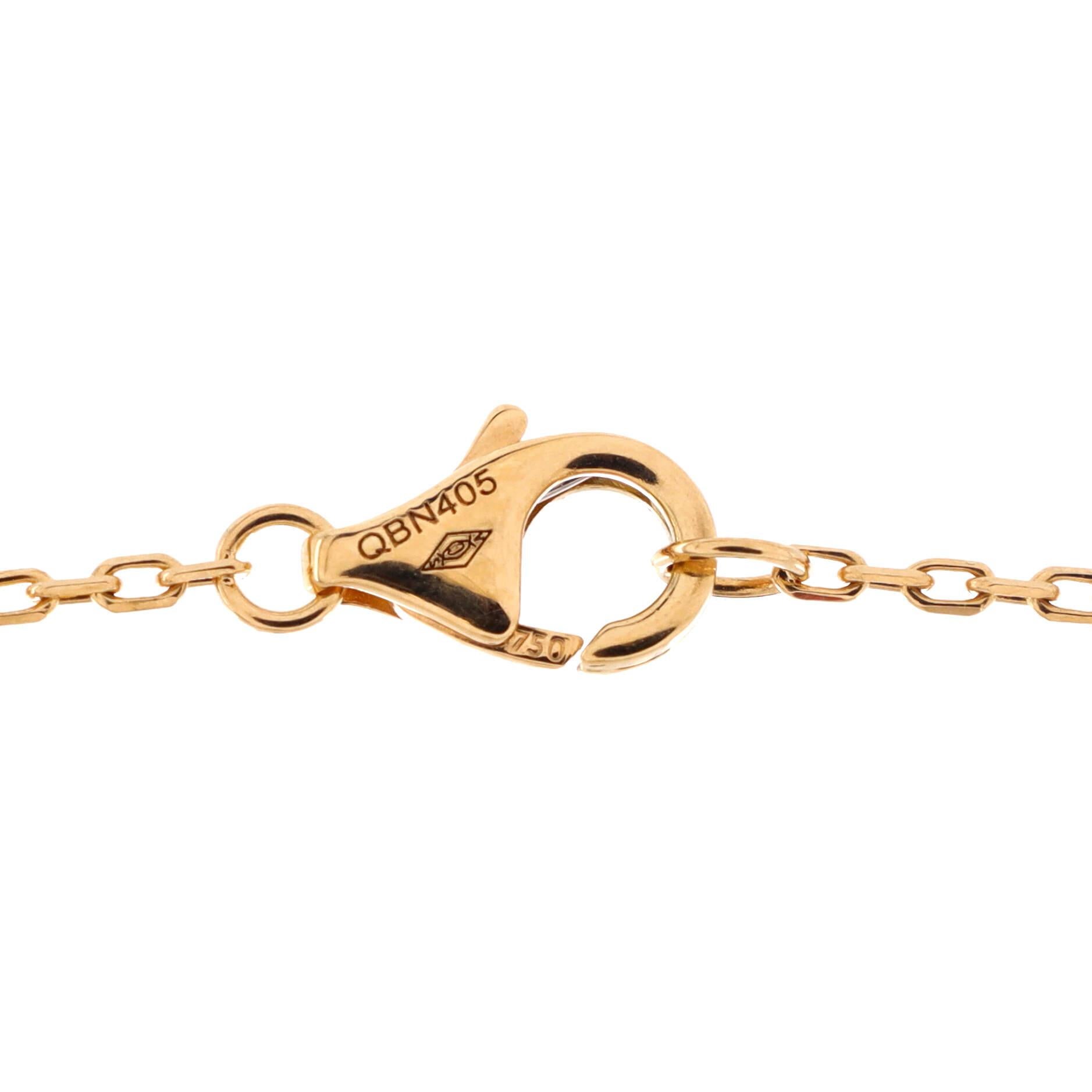 Cartier Juste Un Clou Pendant Necklace 18k Yellow Gold with Diamonds 1
