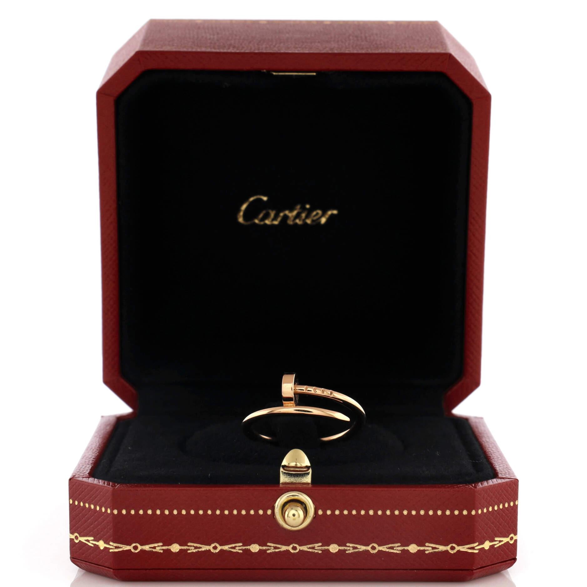 Zustand: Großartig. Leichte Abnutzung.
Zubehör: Kein Zubehör
Abmessungen: Größe: 9 - 60, Breite: 1,80 mm
Designer: Cartier
Modell: Juste un Clou Ring 18K Rose Gold Klein
Außenfarbe: Rose Gold
Artikel Nummer: 212042/3