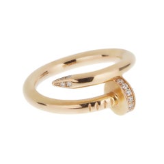 Cartier Juste un Clou Ring, klassisches Model - 18K Rose Gold & Diamanten
