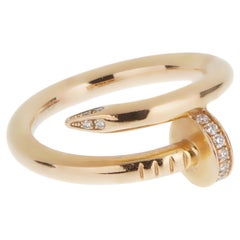 Cartier Juste un Clou Ring, klassisches Model - 18K Rose Gold & Diamanten