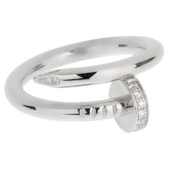 Cartier Juste un Clou Ring, klassisches Model - 18K Weißgold & Diamanten