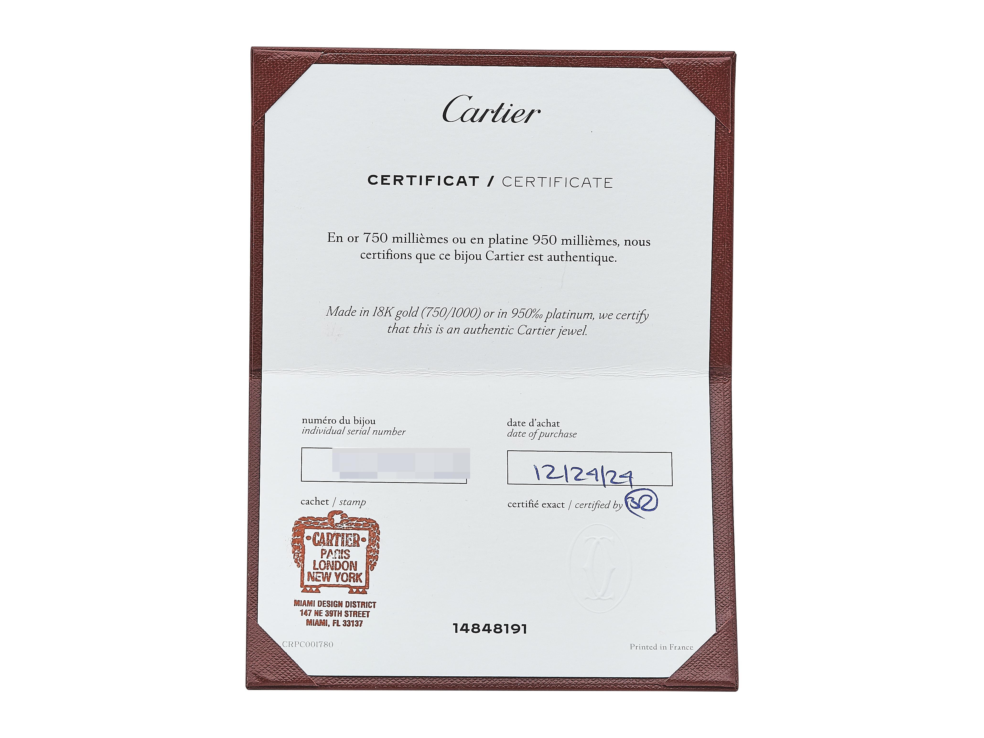 Cartier Juste un Clou Ring Klassisches Modell 18K Gelbgold Größe 50 im Angebot 2