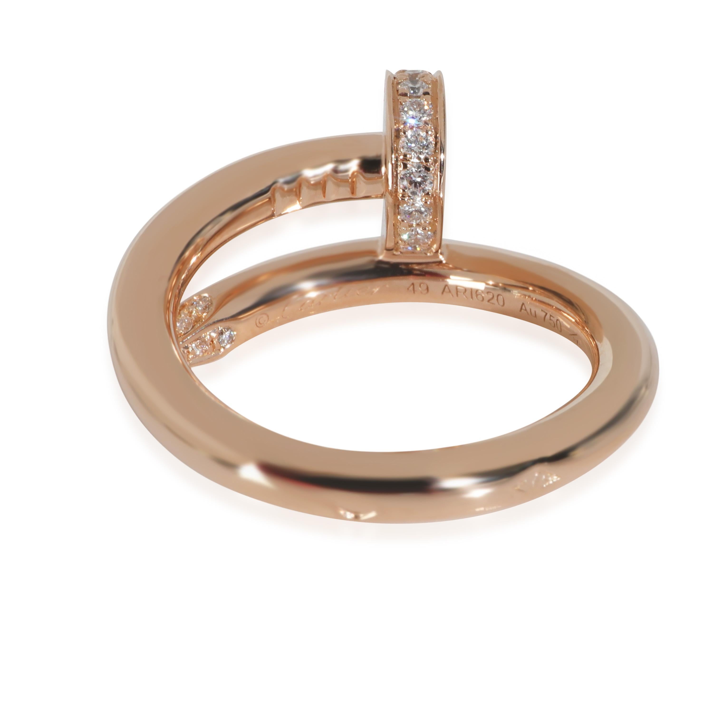 Anello Cartier Juste Un Clou, diamanti (oro rosa)

DETTAGLI PRIMARI
SKU: 144428
Titolo dell'inserzione: Anello Cartier Juste Un Clou, diamanti (Oro rosa)
Descrizione delle condizioni: La collezione Juste Un Clou di Cartier, che significa 