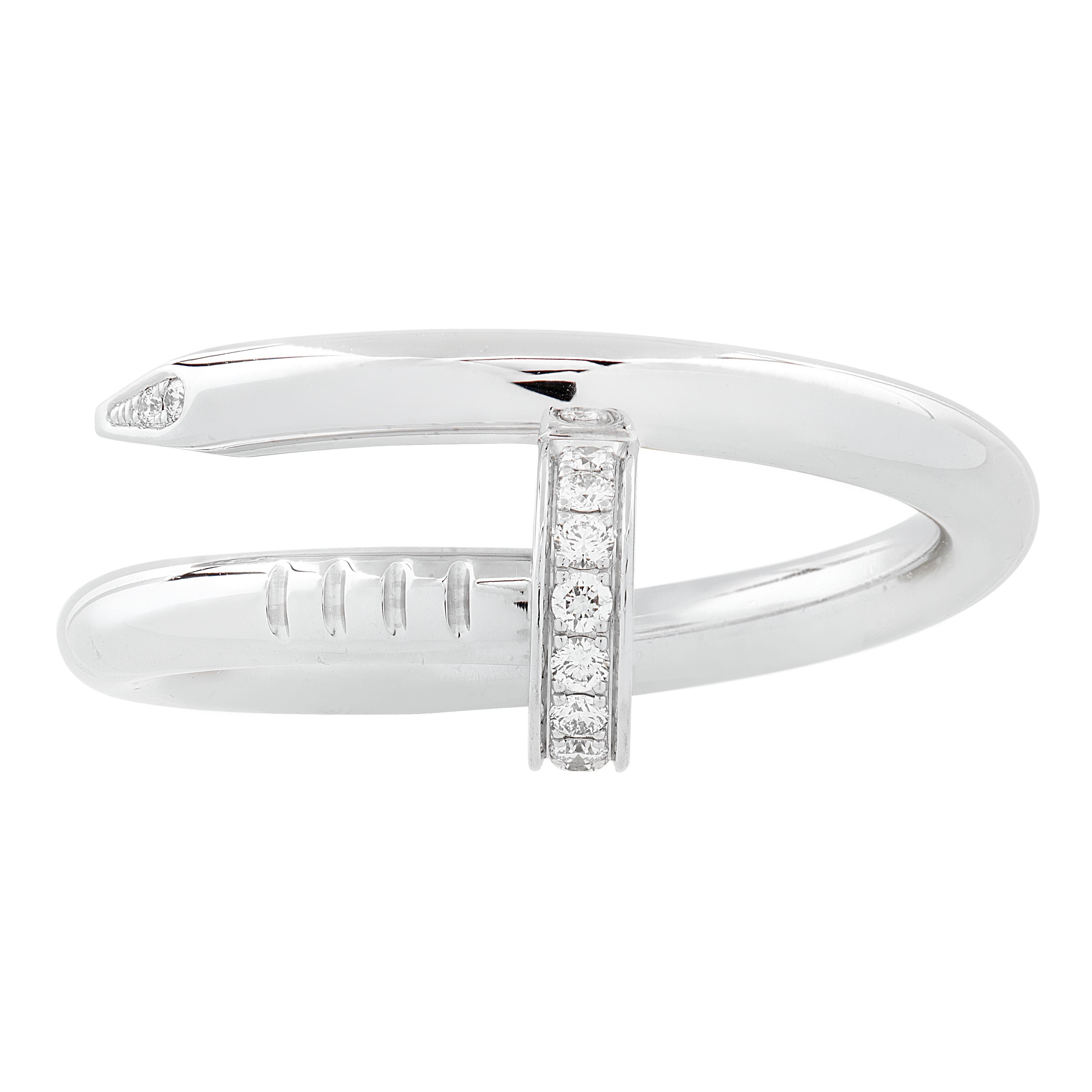 Anello Cartier Juste Un Clou In condizioni ottime in vendita a West Palm Beach, FL