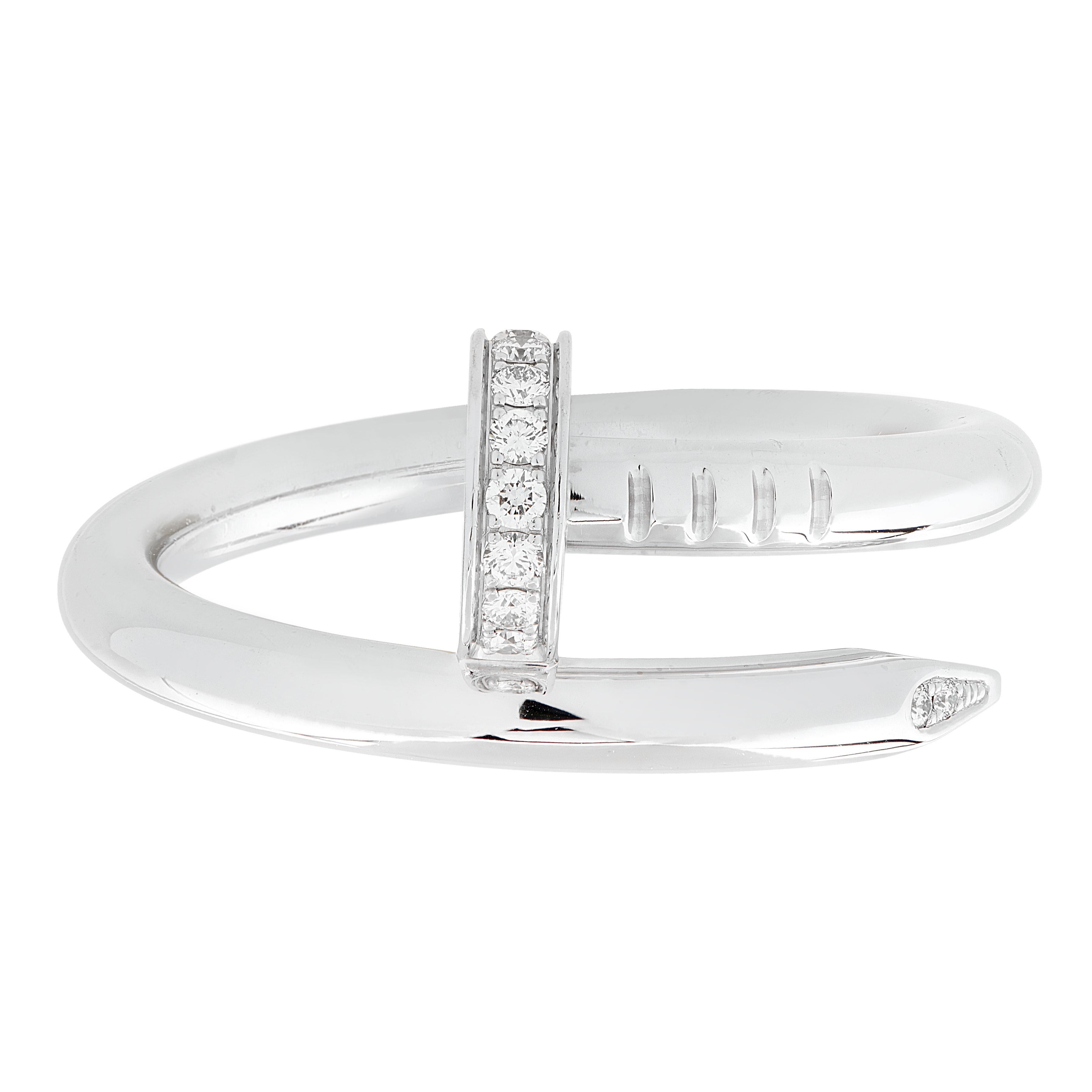 Anello Cartier Juste Un Clou in vendita 2