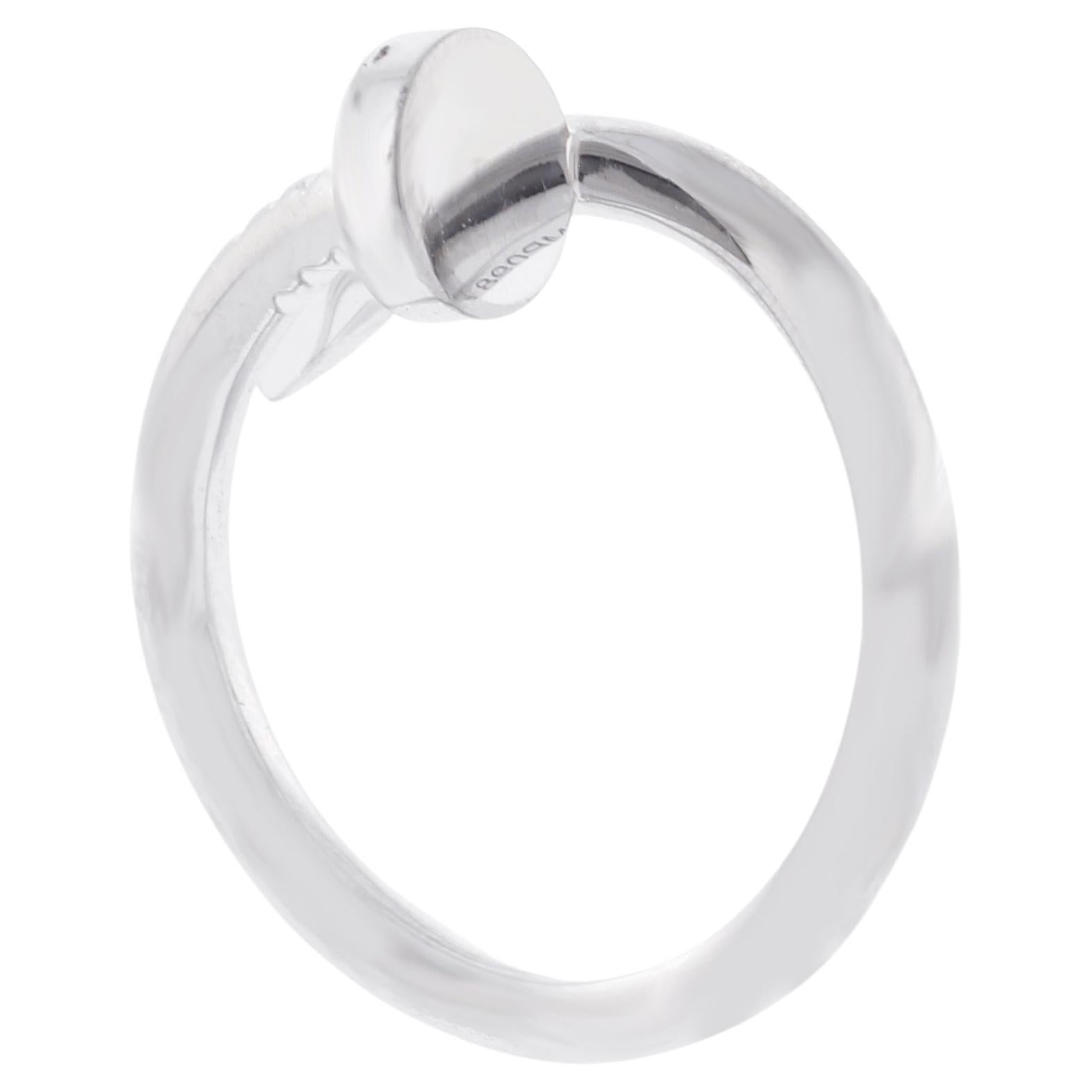 Cartier Juste Un Clou Ring - 21 For Sale on 1stDibs | cartier 