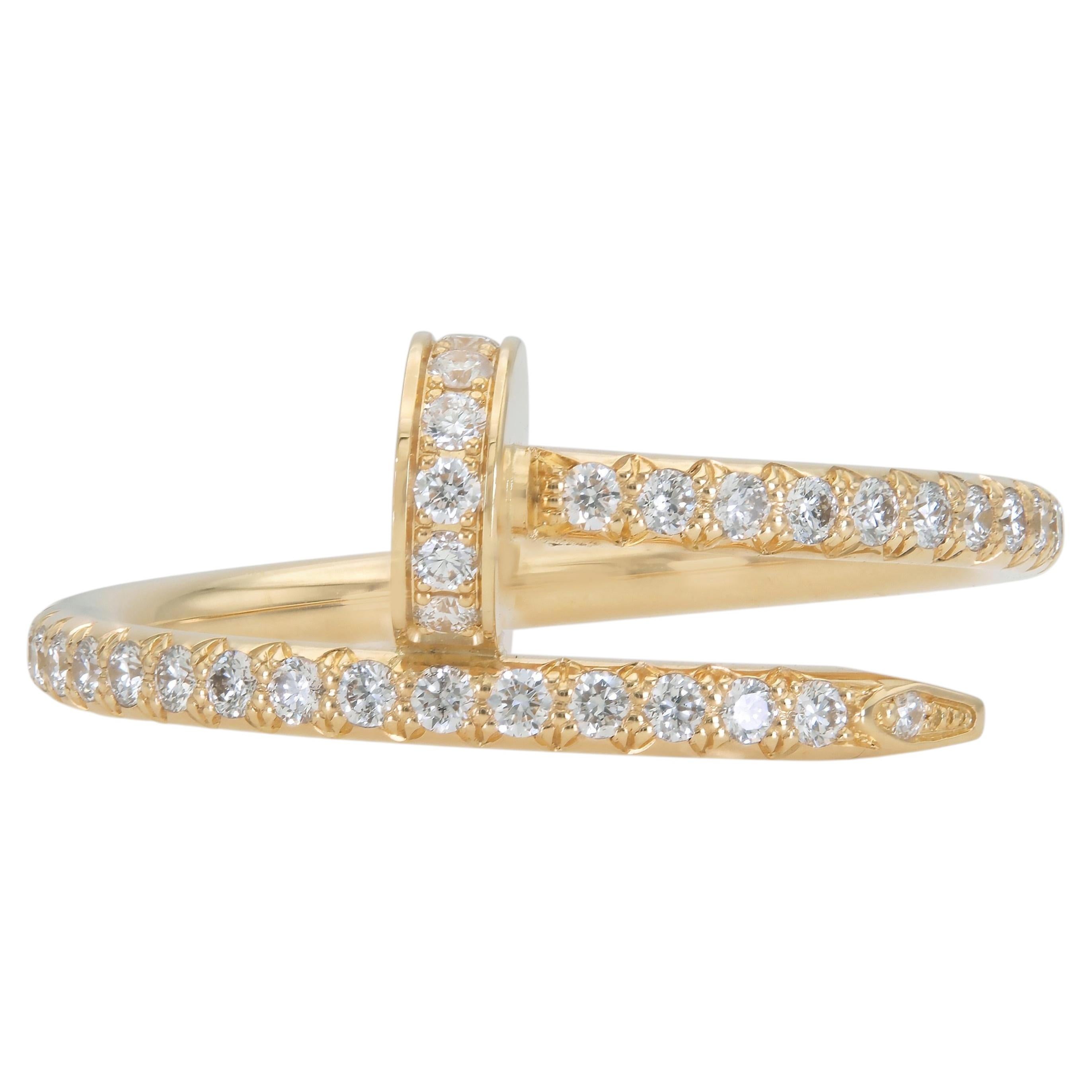 Cartier Juste un Clou Ring with Diamonds