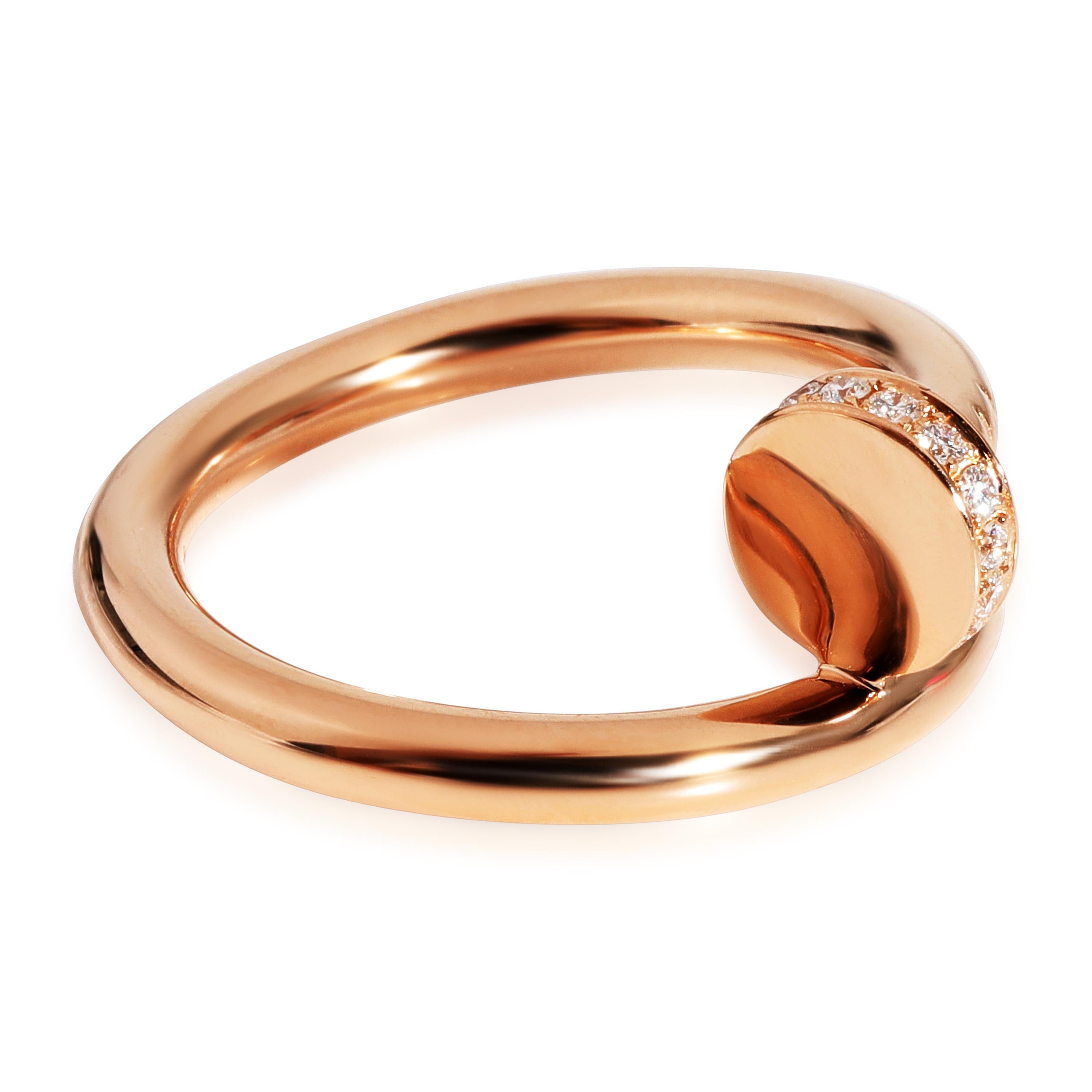 Cartier Juste Un Clou Ring mit Diamanten in 18k Rose Gold 0,13 CTW

PRIMÄRE DETAILS
SKU: 122784
Auflistung Titel: Cartier Juste Un Clou Ring mit Diamanten in 18k Rose Gold 0,13 CTW
Bedingung Beschreibung: Verkauft für 4200 USD. In ausgezeichnetem