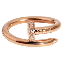 Cartier Juste Un Clou Ring aus 18 Karat Roségold mit Diamanten 0,13 Karat