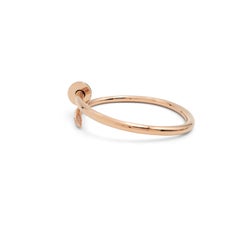Cartier 'Juste un Clou' Rose Gold and Diamond Bracelet