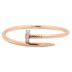 Cartier Juste Un Clou Rose Gold and Diamond Bracelet