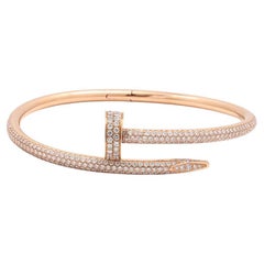 Cartier Juste Un Clou Rose Gold and Diamond Bracelet