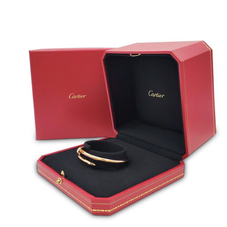 Cartier 'Juste un Clou' Rose Gold Bracelet at 1stDibs