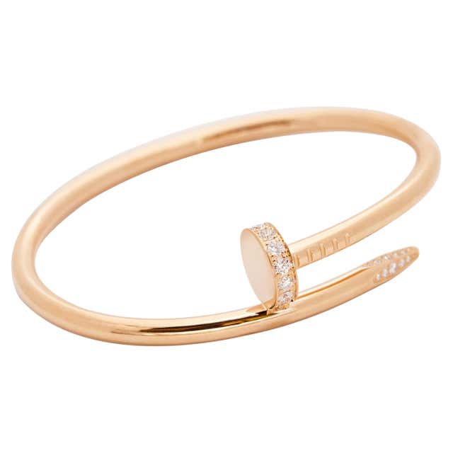 Cartier Juste Un Clou Yellow Gold Bracelet Size 21 at 1stDibs | cartier ...